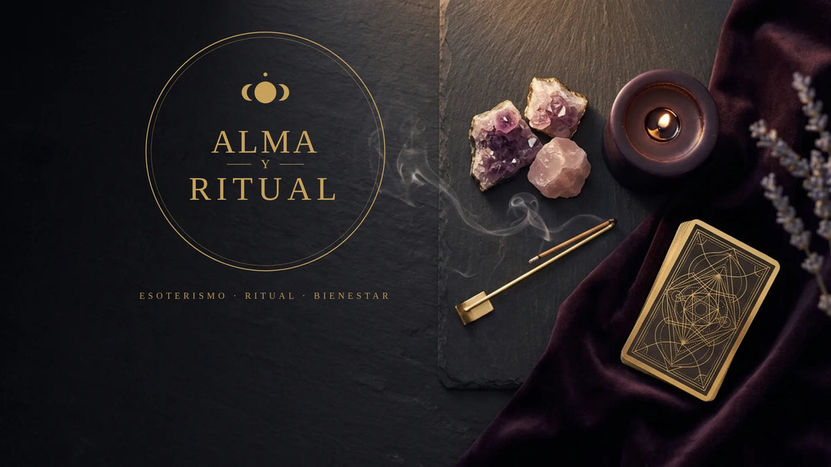 Hero Alma y Ritual - cristales, vela e incienso